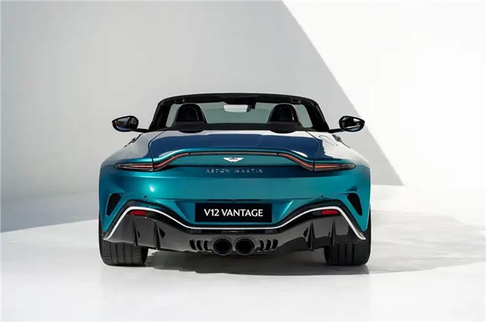 Aston Martin V12 Vantage Roadster rear
